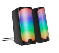 Speedlink Tonos Gaming PC Speaker RGB Bluetooth - Gaming RGB Speaker, 3.5mm jack or Bluetooth connection, 12W, PC speaker active with various lighting modes, black
