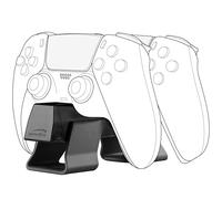 Speedlink TWINDOCK USB Charger - PS5 controller charging station, up to two original PS5 controllers simultaneously, fast charging function, DualSense and DualSense Edge compatible, black