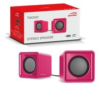 Speedlink TWOXO Stereo USB Speaker Boxes 3.5mm Jack PC Notebook