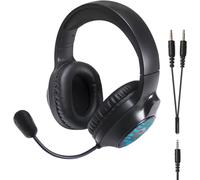 Speedlink Tyron - RGB gaming headset with microphone for PC PS4/PS5/ Xbox Series X/S/Switch, RGB lighting, with cable 3.5mm jack, Y-adapter, black