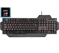 Speedlink USB LED Gaming Keyboard QWERTY DNK Denmark Danish Keyboard Layout