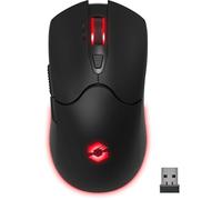 Speedlink VELOX wireless RGB gaming mouse - PC Mouse wireless with rechargeable battery, USB-C, 4800dpi, programmable, lightweight, USB Nano receiver, RGB LED lighting, black