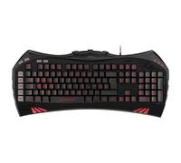 Speedlink Virtuis Advanced Gaming Keyboard,red LED illumination, 5 profiles, 84 configurable, 6 multimedia and 5 macro keys