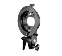 Speedlites Mount for AD200Pro AD400Pro V1 Round Head Speedlites V860II TT685 TT350 TT685 TT600 S Type Mount for Portable Cameras