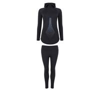 Speedo 2pieces Eco End+ Pro Cover Womens Black Swimsuit 8_134656134