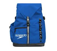 SPEEDO 35L TEAM BACKPACK SWIMMING GYM BAG BLUE WATERPROOF BASE WITH WET KIT BAG