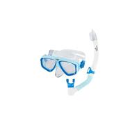 Speedo Adult Unisex Adventure Dive Set Dive Sets, Cool Blue/Clear, 1Sz