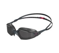 Speedo Unisex Aquapulse Pro SwiMing Goggles | Anti-fog | Anti-mist | Anti-leak, Oxid Grey/Phoenix Red/Smoke, One Size