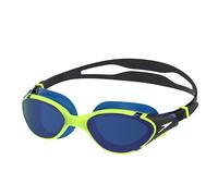Speedo Adult Unisex Biofuse 2.0 Mask Swimming Goggles, Electric Lime/Cobalt, One Size