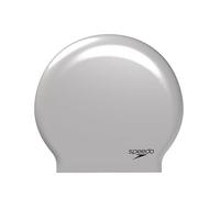Speedo Adult Unisex Biofuse Protective Swim Caps, Silver, L