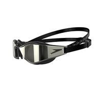 Speedo Fastskin Hyper Elite Mirror Goggle Black - Oxid Grey - Chrome, Size One Size - Swim Goggles, Color Black