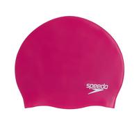 Speedo Adult Unisex Silicone SwiMing Cap | Swim Hat, Electric Pink, One Size