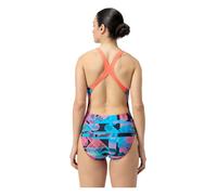 Speedo Allover Digital Powerback Swimsuit