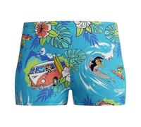 Speedo Boy's Learn to Swim Digital Allover Aquashort, Picton Blue, 5YRS