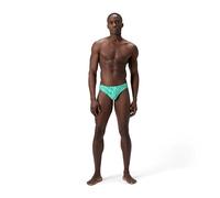 Speedo Beachstar Printed 5cm Briefs | Statement Style | Flex Fabric | Beach Wear34 Green