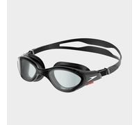 Speedo Unisex Biofuse 2.0 SwiMing Goggles | Patented Easy Adjustment | Anti-fog | Anti-leak | Enhanced Fit | Improved Comfort, Black/Smoke, One Size