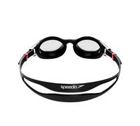 Speedo Unisex Biofuse 2.0 SwiMing Goggles | Patented Easy Adjustment | Anti-fog | Anti-leak | Enhanced Fit | Improved Comfort, Black/Chrome, One Size