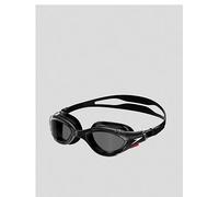 Speedo Unisex Biofuse 2.0 SwiMing Goggles | Patented Easy Adjustment | Anti-fog | Anti-leak | Enhanced Fit | Improved Comfort, Black/Smoke, One Size
