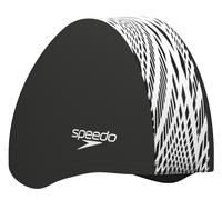 SPEEDO BOOM ENDURANCE+ SWIMMING CAP 100% CHLORINE RESISTANT BLACK WHITE DIAMONDS