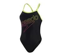 Speedo Boom Logo Turnback Swimsuit