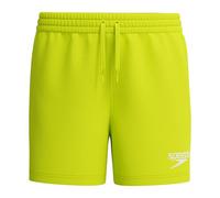 Speedo Boy's 13 Inch Watershorts, Swim Shorts, Swiming Trunks, Quick Dry, Comfort, Chlorine Resistant, Hyper Yelow/Cobalt/Emerald, M