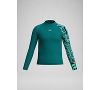 SPEEDO Boys Digital Long Sleeve Rash Top 7-8 years