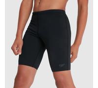 Speedo Boy's Endurance+ JaMer SwiMing Trunks | Training | Chlorine Resistant | Quick Drying | Stretch Fabric | Comfort Fit, Black, 7-87-8