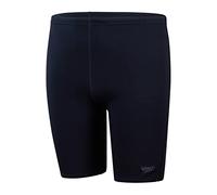 Speedo Boys Endurance+ Jammer Swimming Trunks | Training | Chlorine Resistant | Quick Drying | Stretch Fabric | Comfort Fit, True Navy, 7-8
