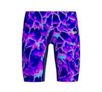 Speedo Boys Fastskin Junior Endurance+ Max High Waisted Jammer Swim Trunks Swimmers Cave Current/Neon Jelly Size 7-8 Years