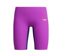 Speedo Boys Fastskin Junior Endurance+ Max High Waisted Jammer Swim Trunks Swimmers Neon Jelly/Noble Navy Size 9-10 Years