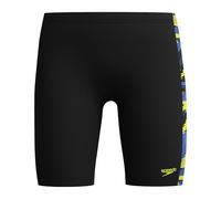 Speedo Boy's Hyperboom Panel Jamer | Swim Training | FitneS | Chlorine Resistant, Hyper Yelow, 5-65-6