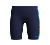 Speedo Boys Hyperboom Panel Jammer | Swim Training | Fitness | Chlorine Resistant Swimwear, Lagoon Blue/Celeste, 9-10