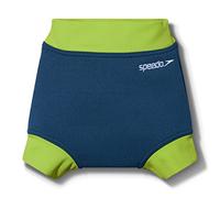 Speedo Boy's Learn to Swim Baby & Toddler Esential Nappy Cover | Soft Touch | Neoprene, Harmony Blue/Green Lizard, 6-9M6-9M