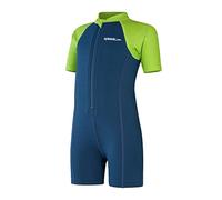 Speedo Boy's Learn to Swim Essential Neoprene Swimsuit, Blue, 9-12 Months