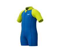 Speedo Boys Learn to Swim Essential Wetsuit Neoprene Suit | Swimming Lessons | Soft Touch | Neoprene, Turkish Sea, 6YRS
