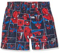 Speedo Boys' Marvel Aqua Shorts, Spiderman Navy/Lava Red
