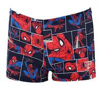 Speedo Boys' Marvel Aqua Shorts, Spiderman Navy/Lava Red