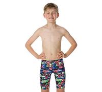 Speedo Boys Marvel Avengers Allover Jammer - Avengers Black/Neon Blue, Size 22