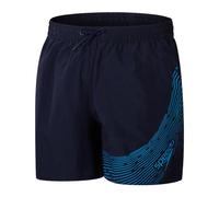 Speedo Boys Medley Logo 15" Swim Short Size: Small, Colour: Navy