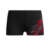 Speedo Boy's Medley Logo Aquashort, Black, 5-6 Years