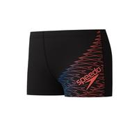 Speedo Boys Medley Logo Aquashort Swim Trunks Swimmers Red Size 13-14 Years
