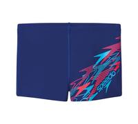 Speedo Boys Medley Logo Aquashort Swimmers Blue Size 7-8 Years