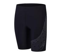 Speedo Boy's Medley Logo Jamer | Kids Swim Practice | Technical Fabric | Athletic Design, Navy/Blue, 3-6M3-6M