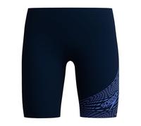 Speedo Boy's Medley Logo Jammer, Cobalt Pop, 11-12