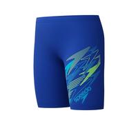 Speedo Boys Medley Logo Jammer Swim Trunks Swimmers Deep Sapphire/Mayan Blue Size 5-6 Years