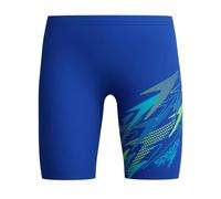 Speedo Boys Medley Logo Swim Jammer - Blue/Turquoise - Age 13-14