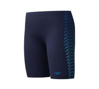 Speedo Boys Plastisol Placement Jammer Swim Trunks Swimmers Blue Size 5-6 Years