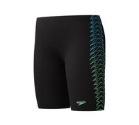 Speedo Boys Plastisol Placement Jammer Swim Trunks Swimmers Green Size 15-16 Years