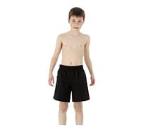 Speedo Boy's Solid Leisure Watershorts - Black, X-Small/15-Inch