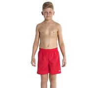 Speedo Boy's Solid Leisure Watershorts - Red, X-Small/15-Inch